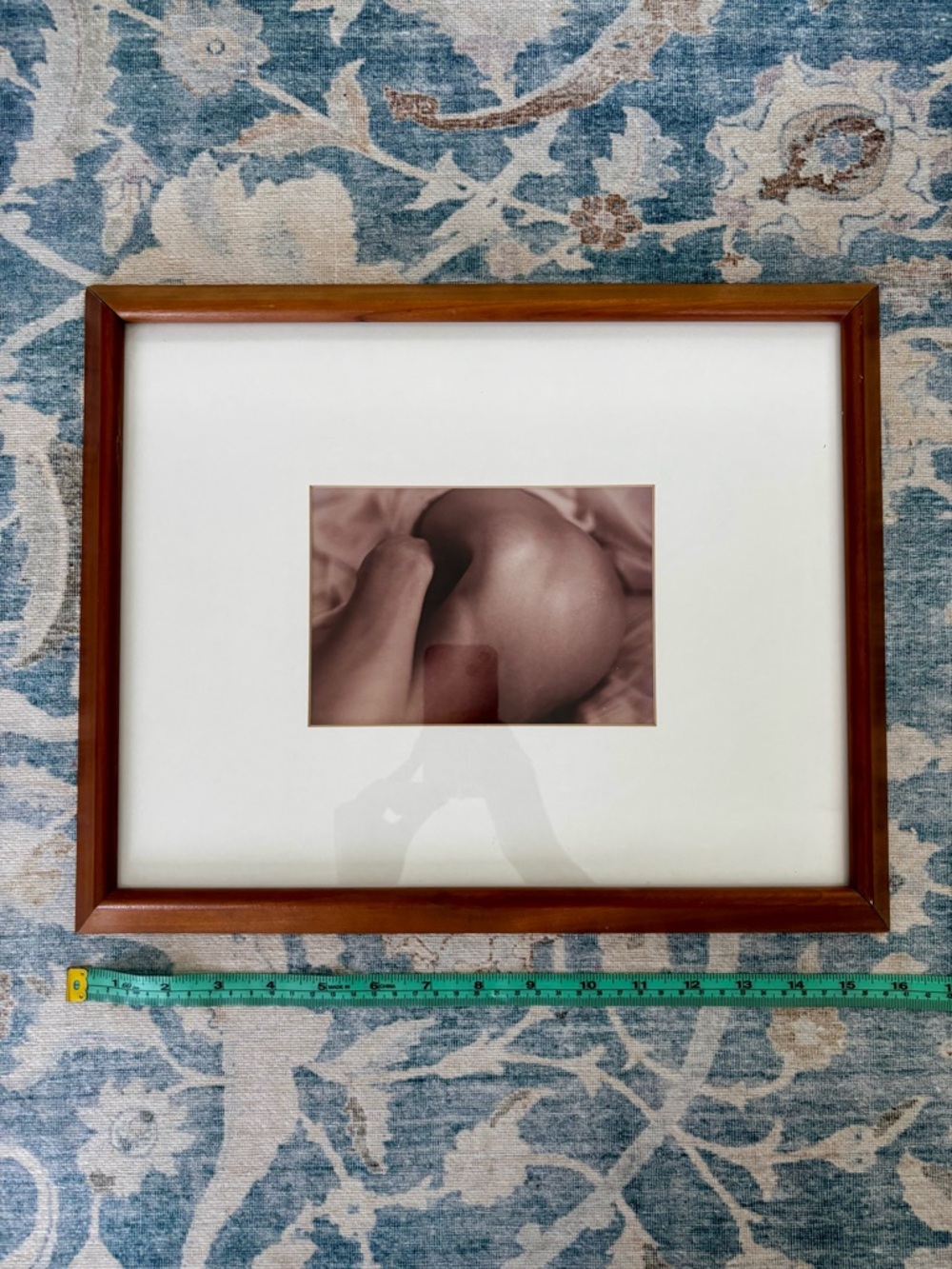 📸Framed Original Photograph Fine Art Print in Brown Wood Frame with White Mat - Picture 6 of 7